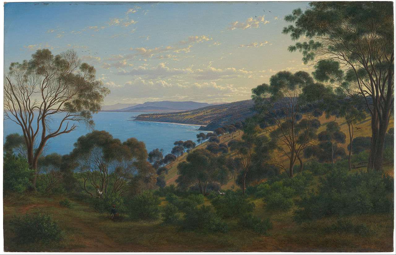 Eugene von Guerard Dandenong Ranges from Beleura 1870 Fine Art Print