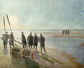 Eric Ravilious Dangerous Work at Low Tide 1940 Fine Art Print