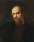 George Frederick Watts Dante Gabriel Rossetti 1871 Fine Art Print