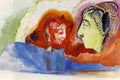 Odilon Redon Dante's Vision 1914 Fine Art Print