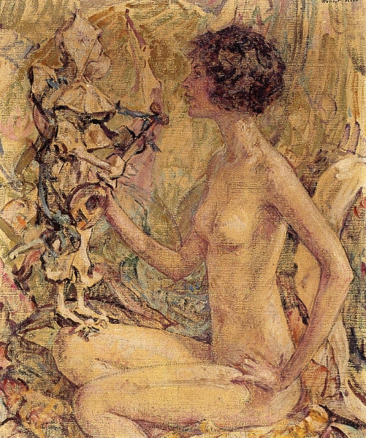 Robert Lewis Reid Daphne 1926 Fine Art Print