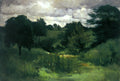 John Henry Twachtman Dark Trees, Cincinnati 1882 Fine Art Print