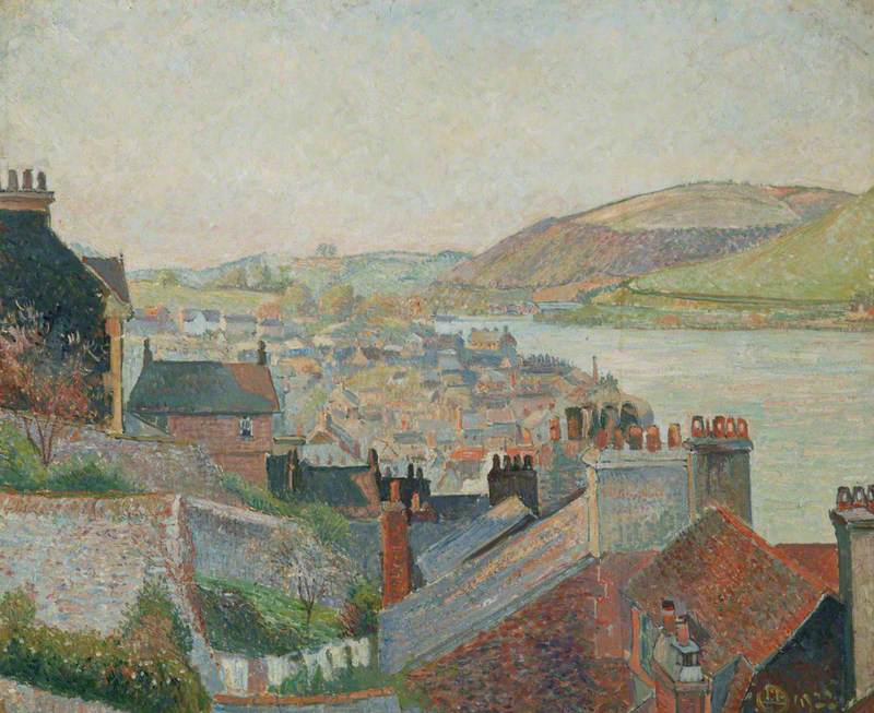 Lucien Pissarro Dartmouth 1922 Fine Art Print