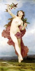 William-Adolphe Bouguereau Day 1884 Fine Art Print