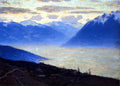 Clarence Gagnon Daybreak, Lake Geneva 1913 Fine Art Print