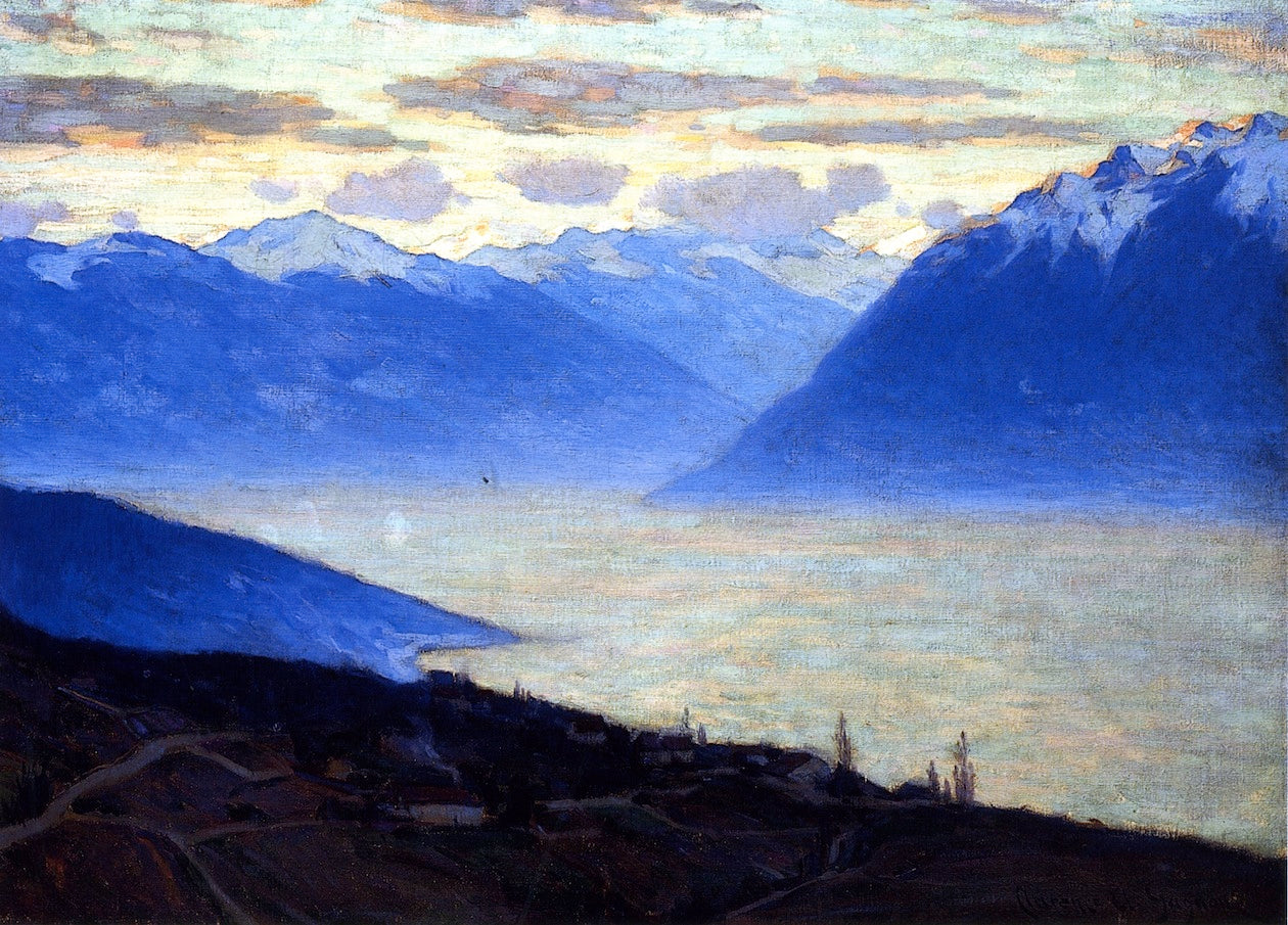 Clarence Gagnon Daybreak, Lake Geneva 1913 Fine Art Print