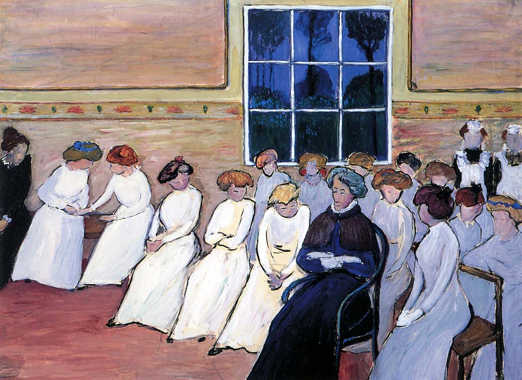 Marianne von Werefkin Women's Boarding House 1907 Fine Art Print