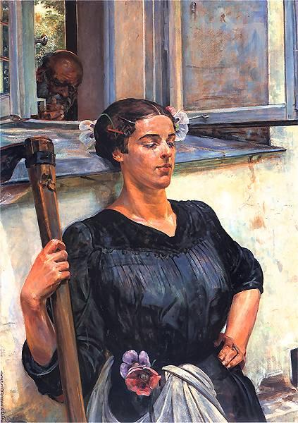 Jacek Malczewski Death 1917 Fine Art Print