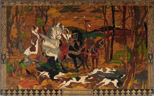 Ivan Bilibin Deer Stalking 1931 Fine Art Print