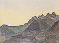 Ferdinand Hodler Dents du Midi 1916 Fine Art Print