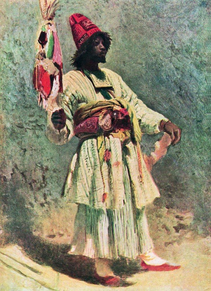 Konstantin Makovsky Dervish 1870 Fine Art Print