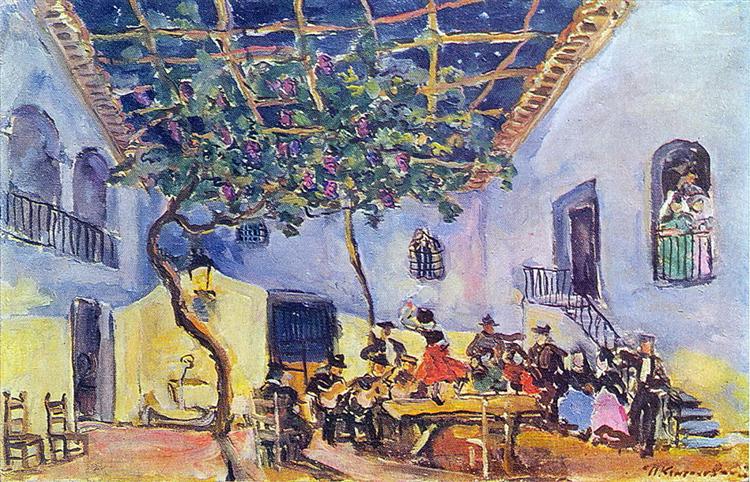 Pyotr Konchalovsky Design for Bizet's Opera 'Carmen' 1944 Fine Art Print