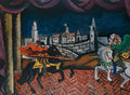 Pyotr Konchalovsky Design for the Opera by Wolfgang Amadeus Mozart, 'Don Giovanni' (02) 1913 Fine Art Print