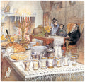 Carl Larsson Detail Of Christmas Eve 1906 Fine Art Print