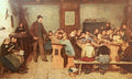 Albrecht Anker The village school from 1848 1896 Fine Art Print