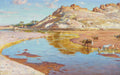 Nasreddine Dinet Loued Mzi Flood 1891 Fine Art Print