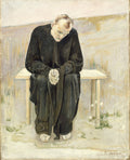 Ferdinand Hodler The Disillusioned One 1892 Fine Art Print