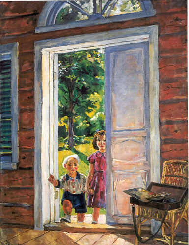 Pyotr Konchalovsky Not Expected 1947 Fine Art Print