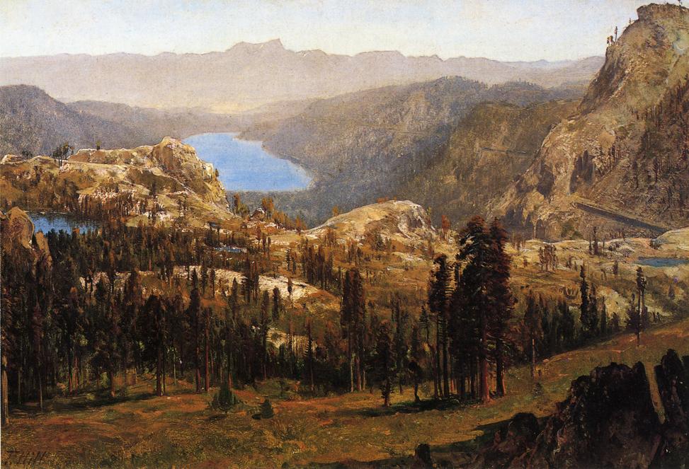 Thomas Hill Donnner Lake (1874) 1874 Fine Art Print