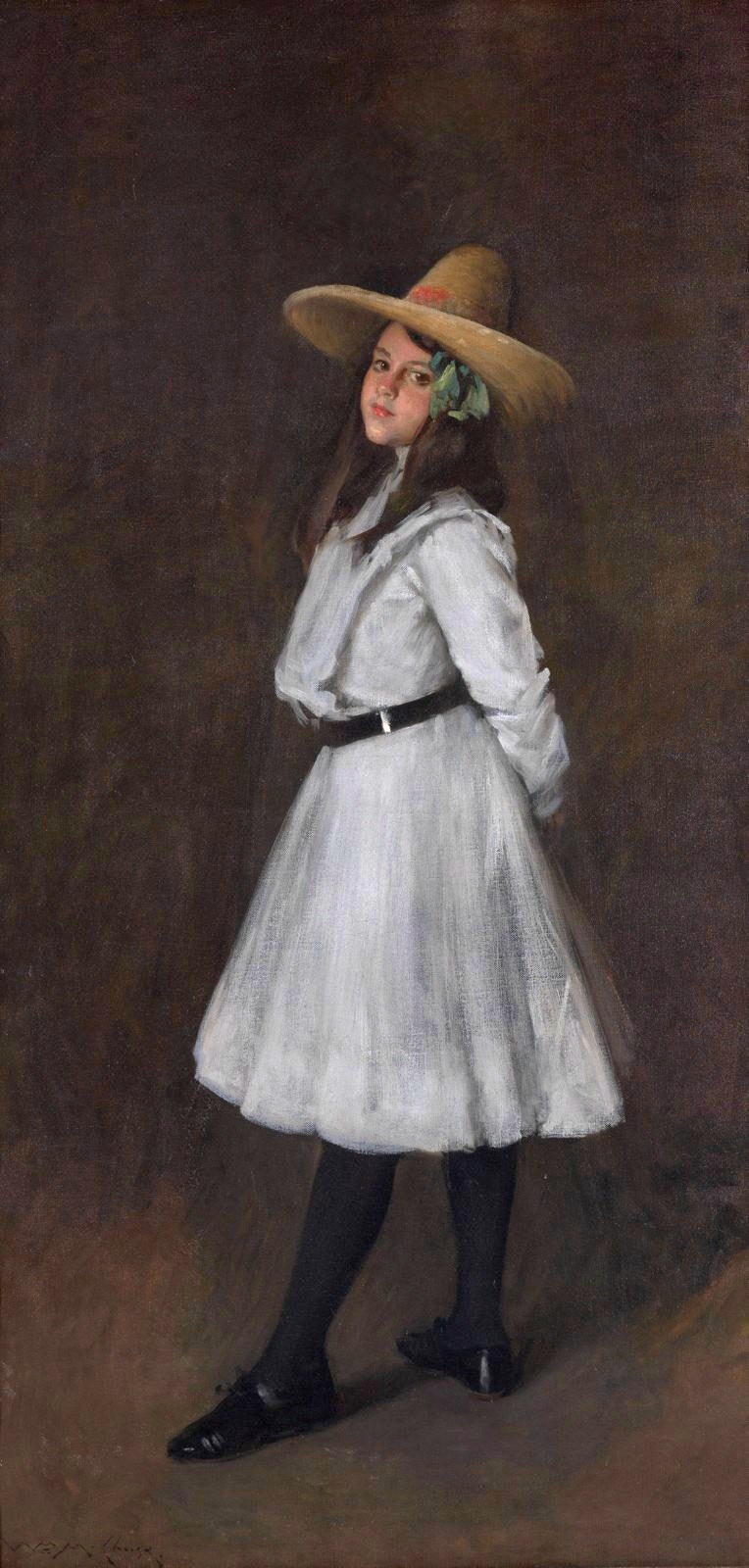 William Merritt Chase Dorothy 1902 Fine Art Print