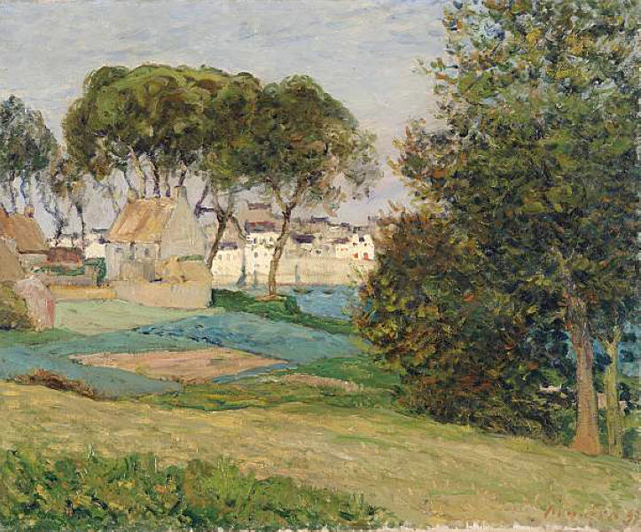 Maxime Maufra Douarnenez, October Landscape 1896 Fine Art Print