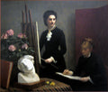 Henri Fantin-Latour Drawing Lesson in the Workshop 1879 Fine Art Print