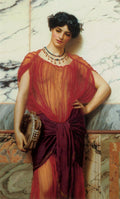 John William Godward Drusilla 1906 Fine Art Print