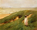 Max Liebermann Dune near Nordwijk with Child 1906 Fine Art Print