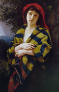 William-Adolphe Bouguereau During the Storm 1872 Fine Art Print