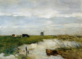 Johan Hendrik Weissenbruch Dutch Polder Landscape 1896 Fine Art Print