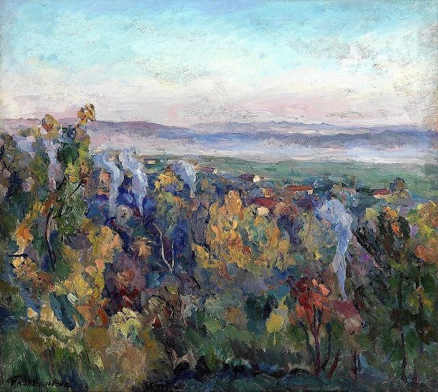 Pyotr Konchalovsky Autumn Landscape 1949 Fine Art Print