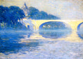 Clarence Gagnon Early Morning Mist, Pont-de-l'Arche 1909 Fine Art Print