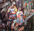 Pavel Filonov East and West 1913 Fine Art Print