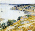 Willard Metcalf East Boothbay Harbor 1904 Fine Art Print