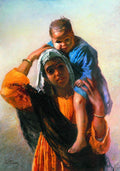 Konstantin Makovsky Eastern Woman with a Child 1880 Fine Art Print