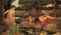 John William Waterhouse Echo and Narcissus 1903 Fine Art Print