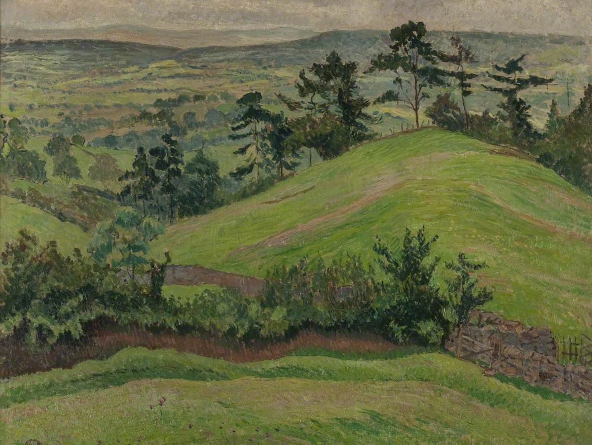 Lucien Pissarro Eden Valley 1914 Fine Art Print