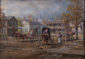 Edward Lamson Henry A Village Street 1916 Fine Art Print