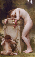 William-Adolphe Bouguereau Elegy 1899 Fine Art Print