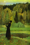 Mikhail Nesterov Elegy. Blind Musician. 1928 Fine Art Print