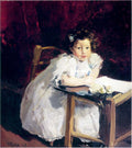 Joaquín Sorolla Elena at Her Desk 1898 Fine Art Print