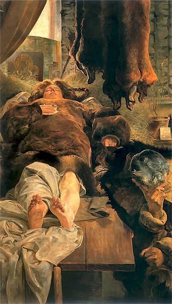 Jacek Malczewski Elle Death 1907 Fine Art Print