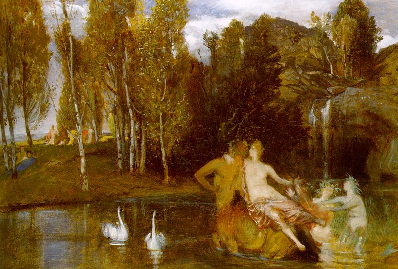 Arnold Böcklin Elysian Fields 1877 Fine Art Print