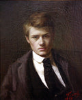 Émile Friant Self-Portrait at Fifteen 1878 Fine Art Print