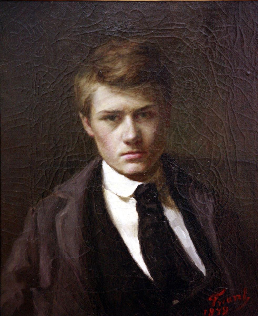 Émile Friant Self-Portrait at Fifteen 1878 Fine Art Print