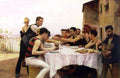 Émile Friant Boaters of the Meurthe 1887 Fine Art Print