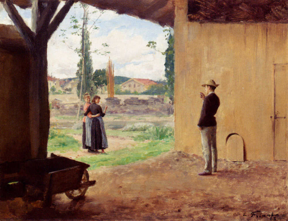 Émile Friant Spring 1888 Fine Art Print