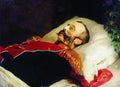Konstantin Makovsky Emperor Alexander II on His Deathbed 1881 Fine Art Print