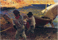 Joaquín Sorolla End of the Day, Javea 1900 Fine Art Print