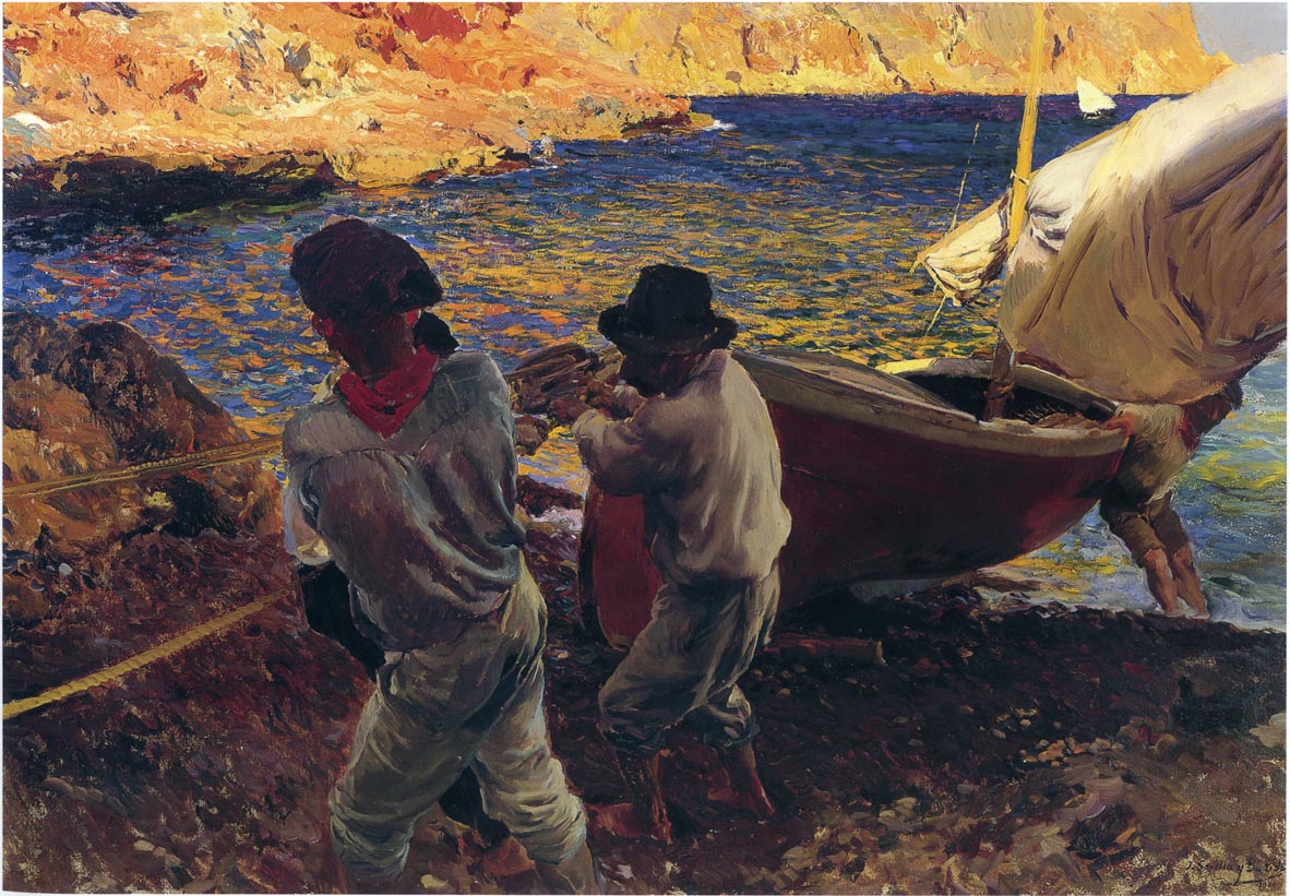 Joaquín Sorolla End of the Day, Javea 1900 Fine Art Print